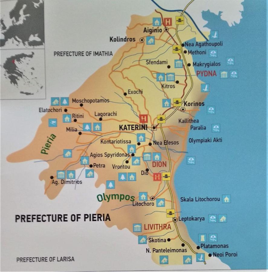 Residenza Monopati Beach Methoni Pierias公寓 外观 照片